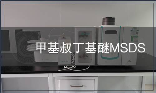 甲基叔丁基醚MSDS