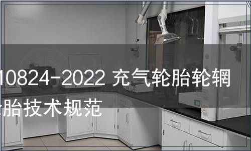 GB/T 10824-2022 充氣輪胎輪輞實心輪胎技術規范