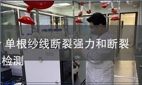 卷裝紗 單根紗線斷裂強(qiáng)力和斷裂伸長(zhǎng)率檢測(cè)