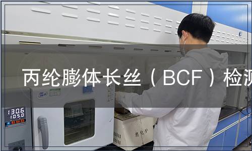 丙綸膨體長絲（BCF）檢測(cè)