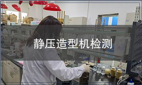 靜壓造型機檢測