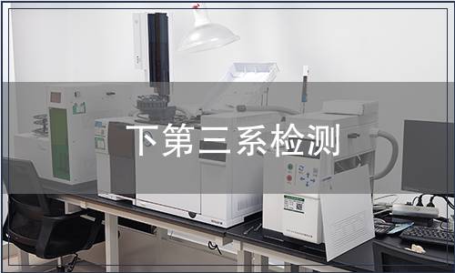 下第三系檢測