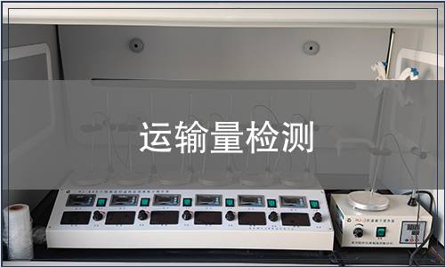 運(yùn)輸量檢測(cè)