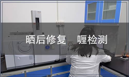 曬后修復(fù)啫喱檢測(cè)