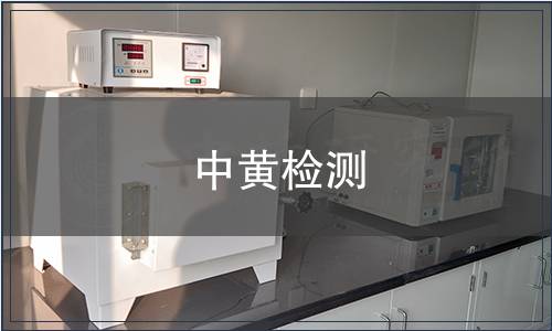 中黃檢測