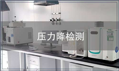 壓力降檢測