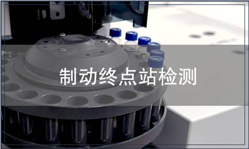 制動終點站檢測