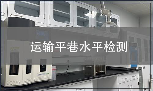 運(yùn)輸平巷水平檢測(cè)