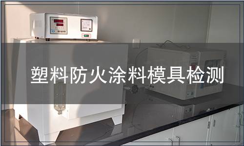 塑料防火涂料模具檢測(cè)