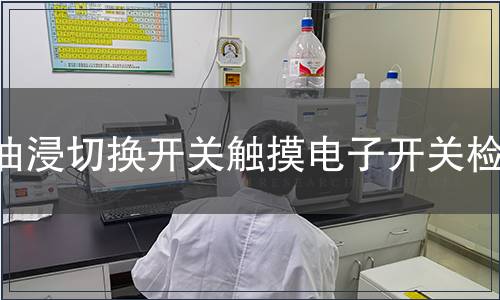 油浸切換開關觸摸電子開關檢測