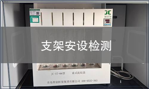 支架安設檢測