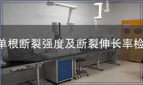 單根斷裂強(qiáng)度及斷裂伸長(zhǎng)率檢測(cè)