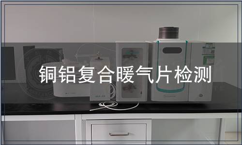 銅鋁復合暖氣片檢測