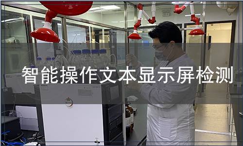 智能操作文本顯示屏檢測(cè)