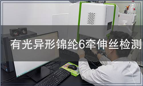 有光異形錦綸6牽伸絲檢測(cè)