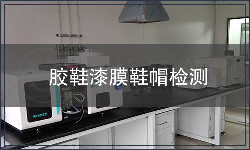 膠鞋漆膜鞋帽檢測