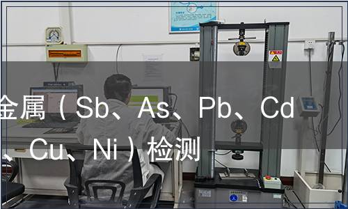 可萃取重金屬（Sb、As、Pb、Cd、Cr、Co、Cu、Ni）檢測(cè)