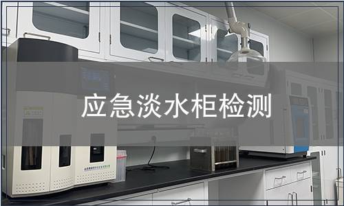 應(yīng)急淡水柜檢測