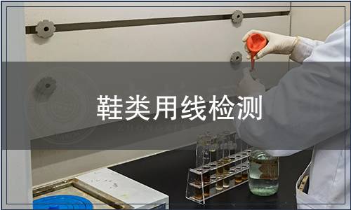 鞋類用線檢測(cè)