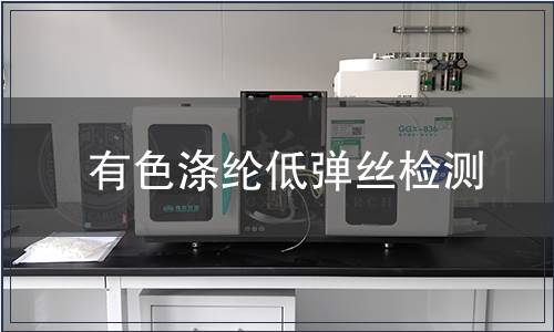 有色滌綸低彈絲檢測(cè)