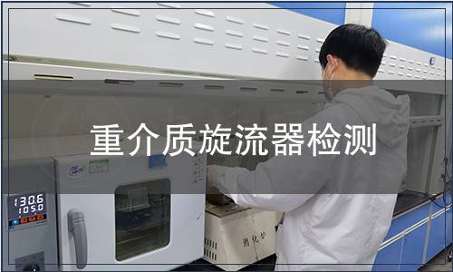 重介質(zhì)旋流器檢測