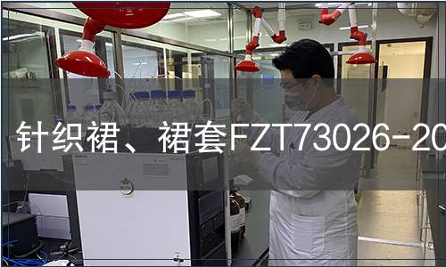 針織裙、裙套FZT73026-2014檢測(cè)