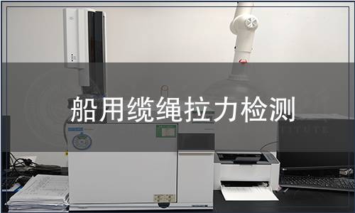 船用纜繩拉力檢測