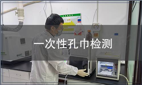 一次性孔巾檢測(cè)