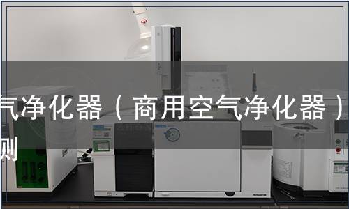 空氣凈化器（商用空氣凈化器）檢測