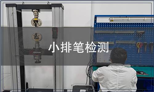 小排筆檢測(cè)