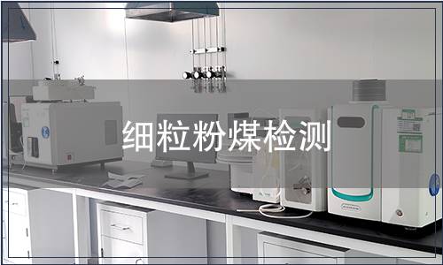 細(xì)粒粉煤檢測