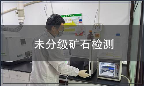 未分級(jí)礦石檢測(cè)