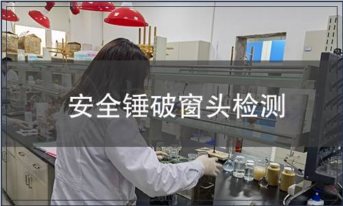 安全錘破窗頭檢測