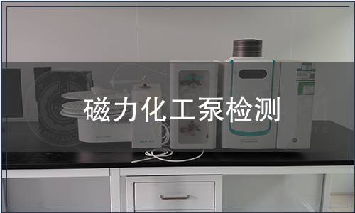 磁力化工泵檢測(cè)