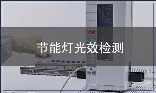節能燈光效檢測