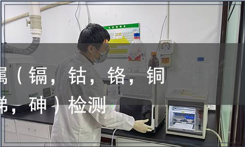 可萃取重金屬（鎘，鈷，鉻，銅，鎳，鉛，銻，砷）檢測(cè)