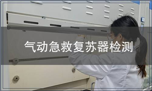 氣動急救復(fù)蘇器檢測