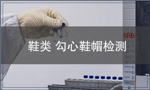 鞋類 勾心鞋帽檢測