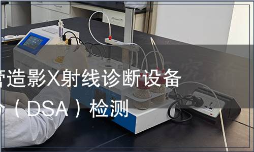 數字減影血管造影X射線診斷設備性能減影部分（DSA）檢測