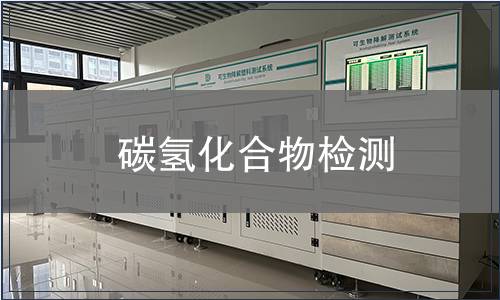 碳氫化合物檢測