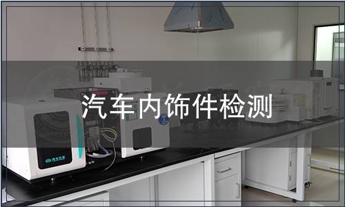 汽車內飾件檢測