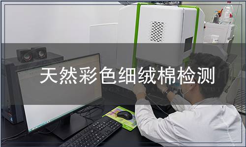 天然彩色細(xì)絨棉檢測(cè)