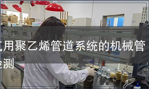 燃?xì)庥镁垡蚁┕艿老到y(tǒng)的機(jī)械管件檢測