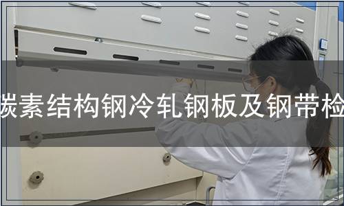 碳素結(jié)構(gòu)鋼冷軋鋼板及鋼帶檢測(cè)