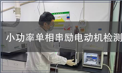 小功率單相串勵(lì)電動(dòng)機(jī)檢測