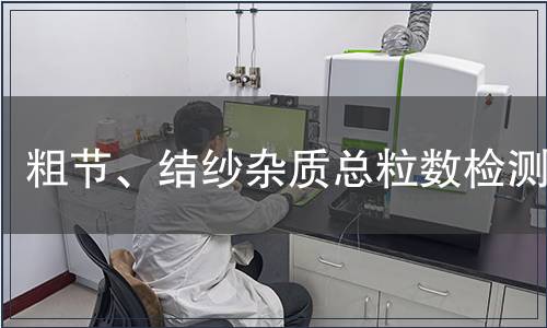 粗節(jié)、結(jié)紗雜質(zhì)總粒數(shù)檢測