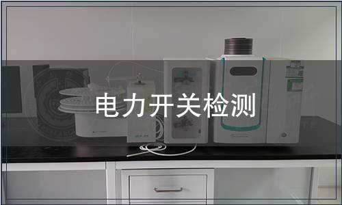 電力開關檢測