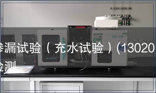 滲漏試驗(yàn)（充水試驗(yàn)）(130201)檢測