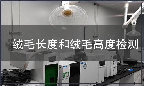 絨毛長度和絨毛高度檢測